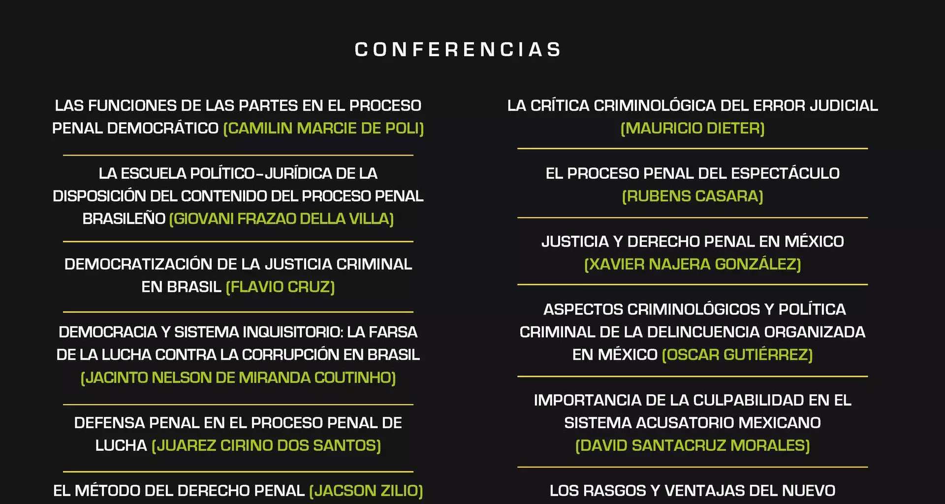 Sistema de Justicia Penal