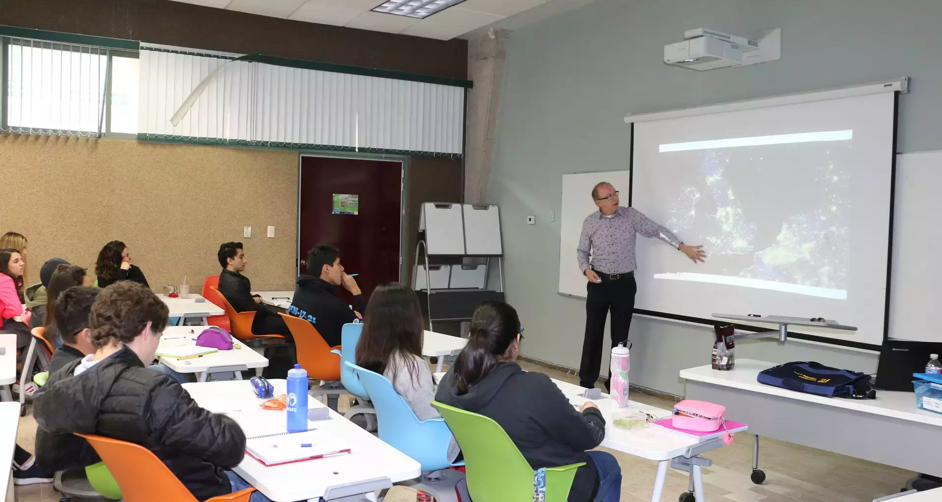 Michael Coates pasó unos días en Campus San Luis Potosí