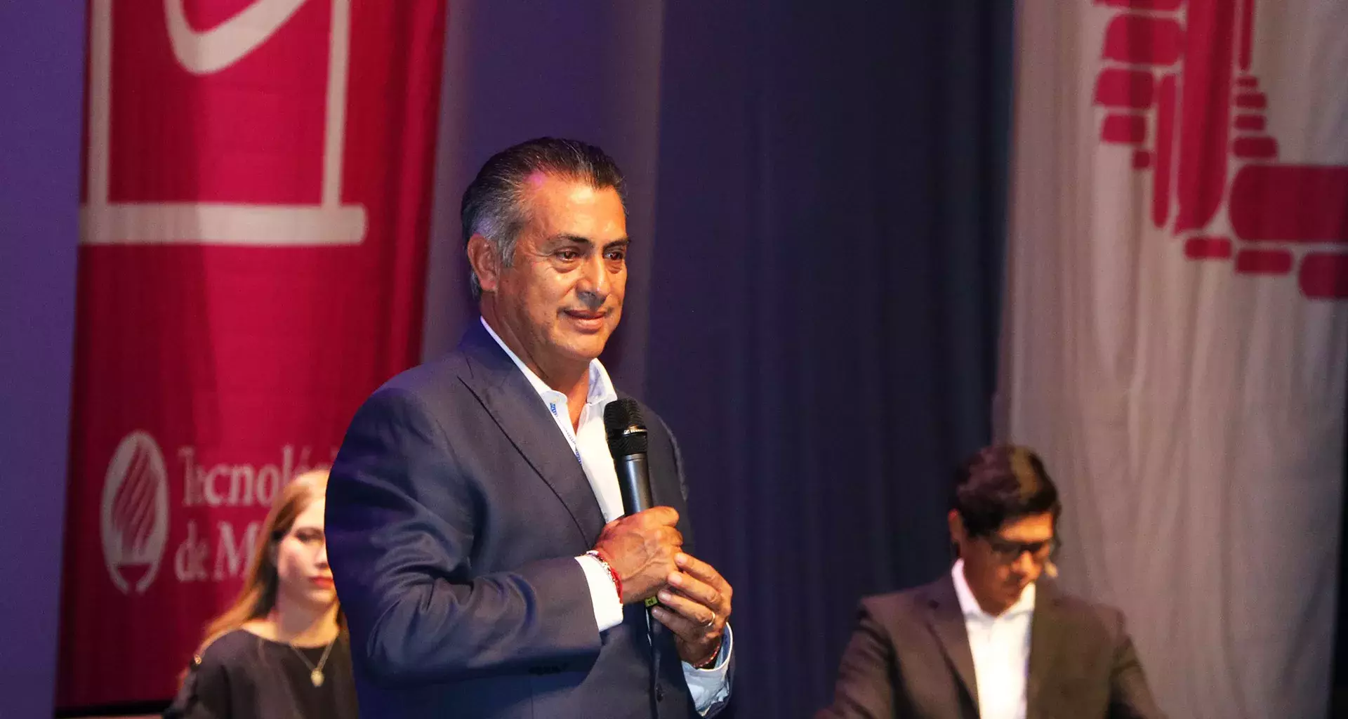 Jaime Rodríguez "El Bronco" en el Tec de Monterrey