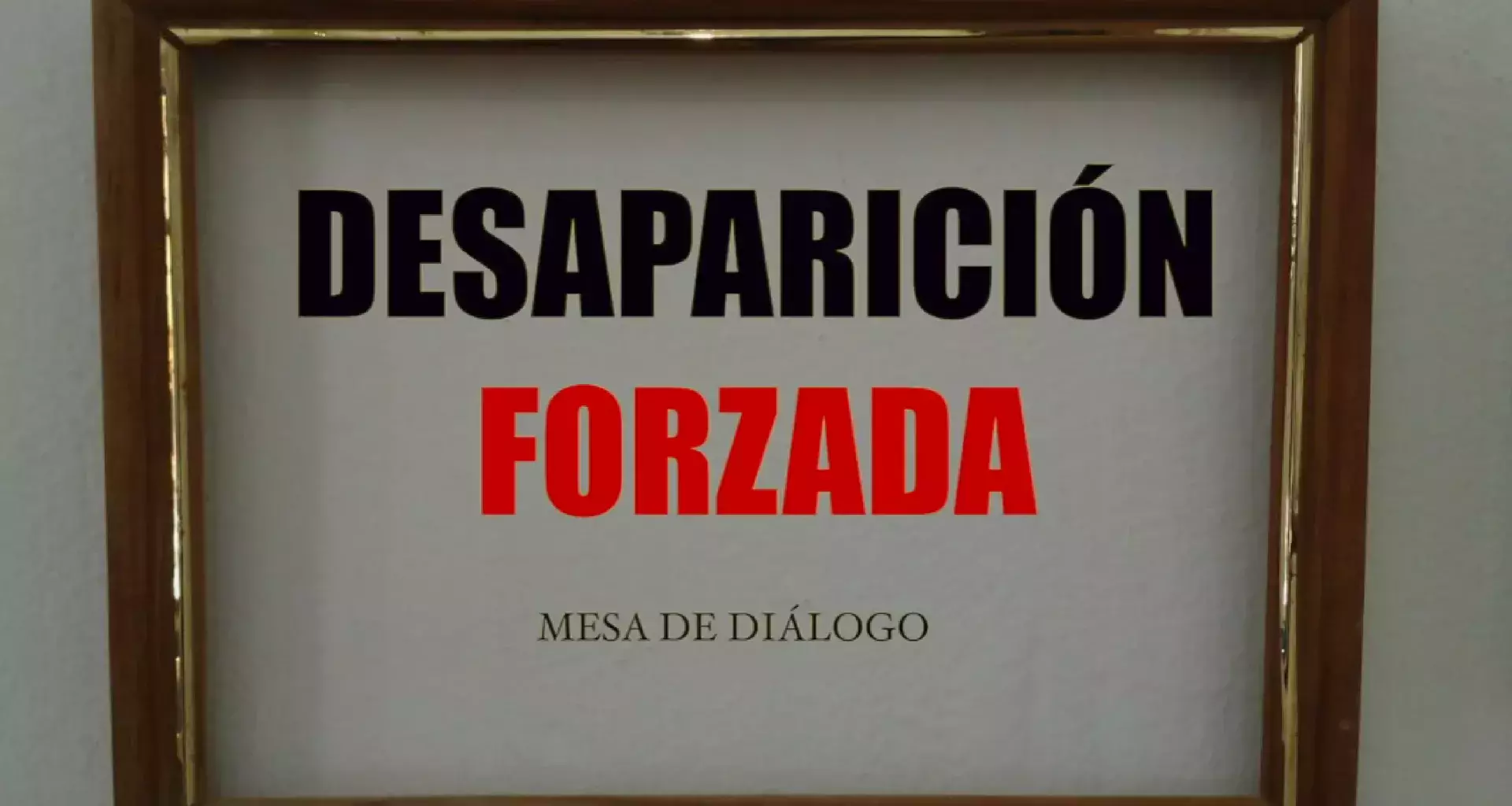 Desaparición forzada