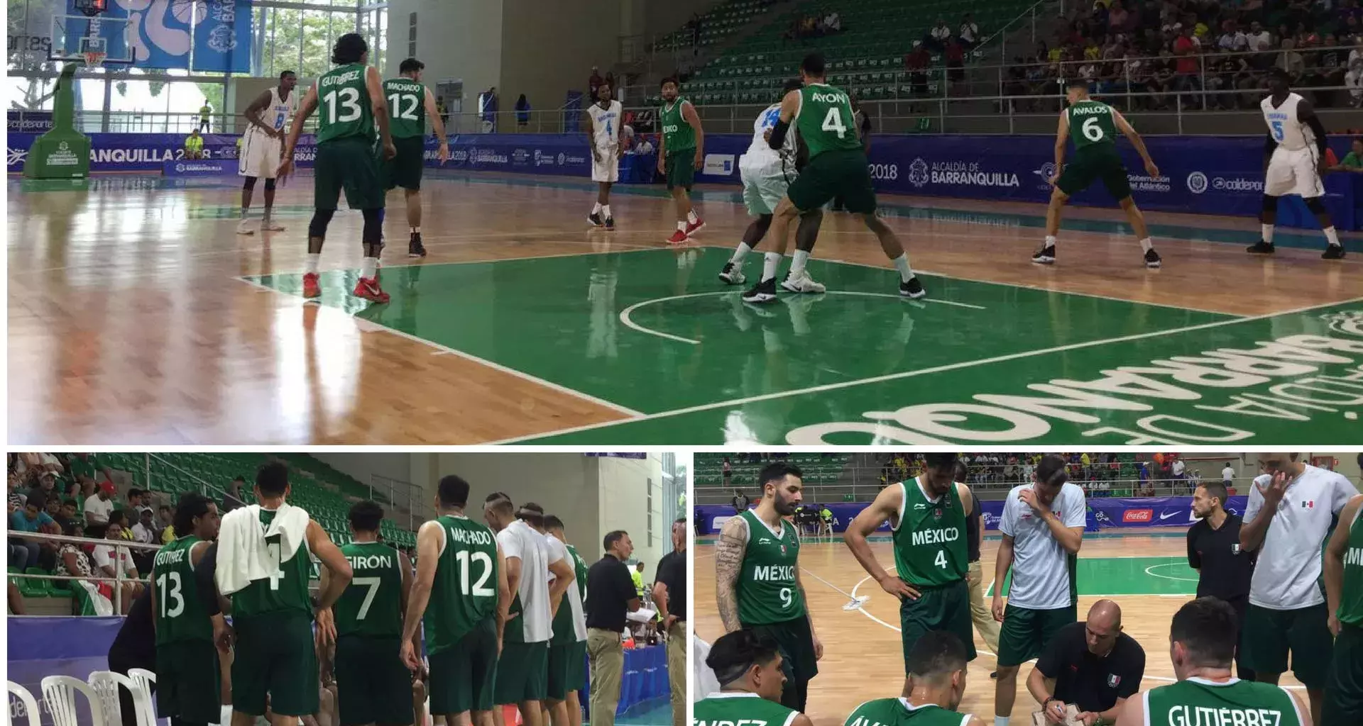 Debuta México con victoria en basquetbol en Centroamericanos