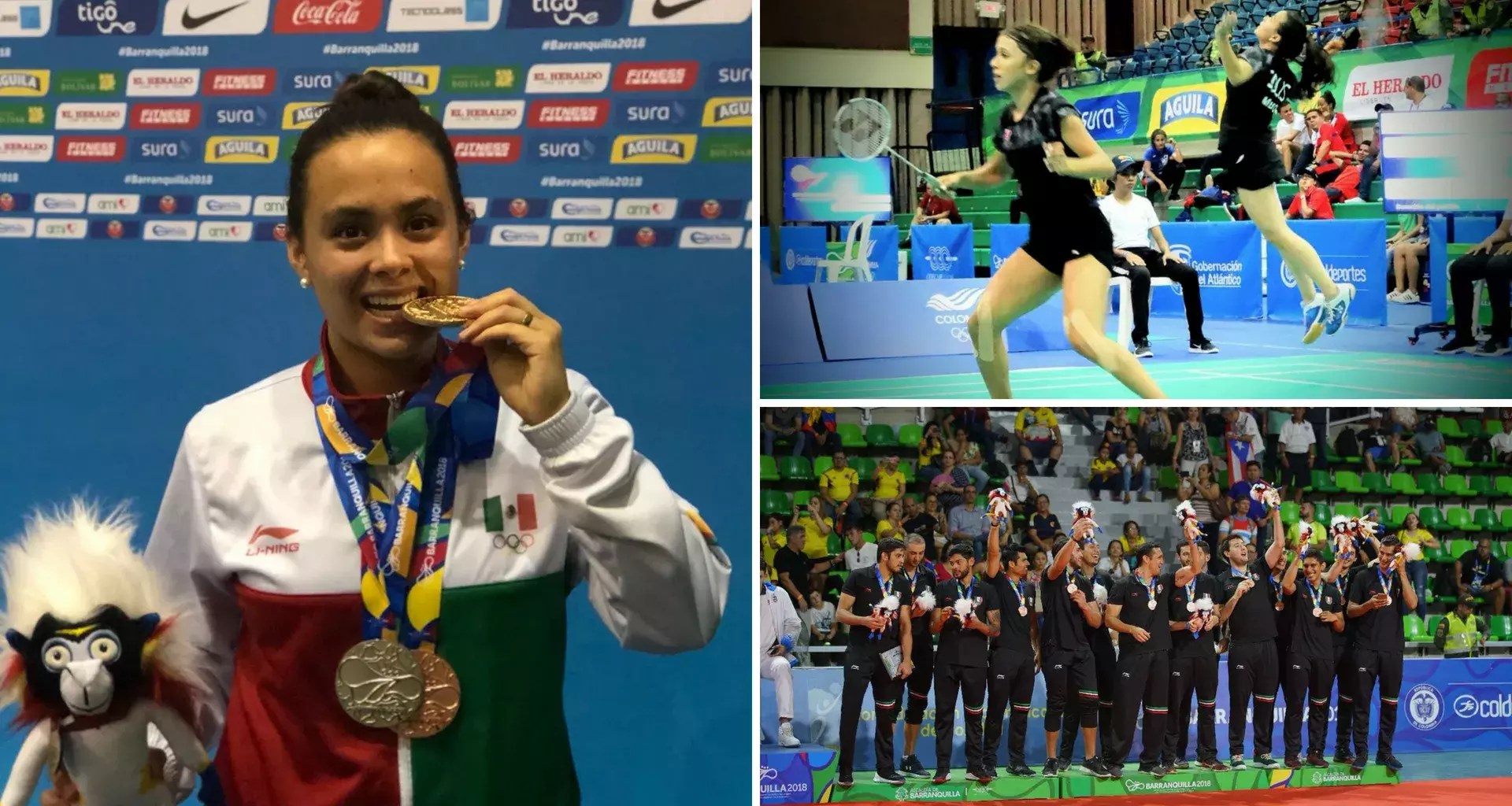 Cierra Sabrina con 2 medallas; bronce en voleibol en Centroamericanos