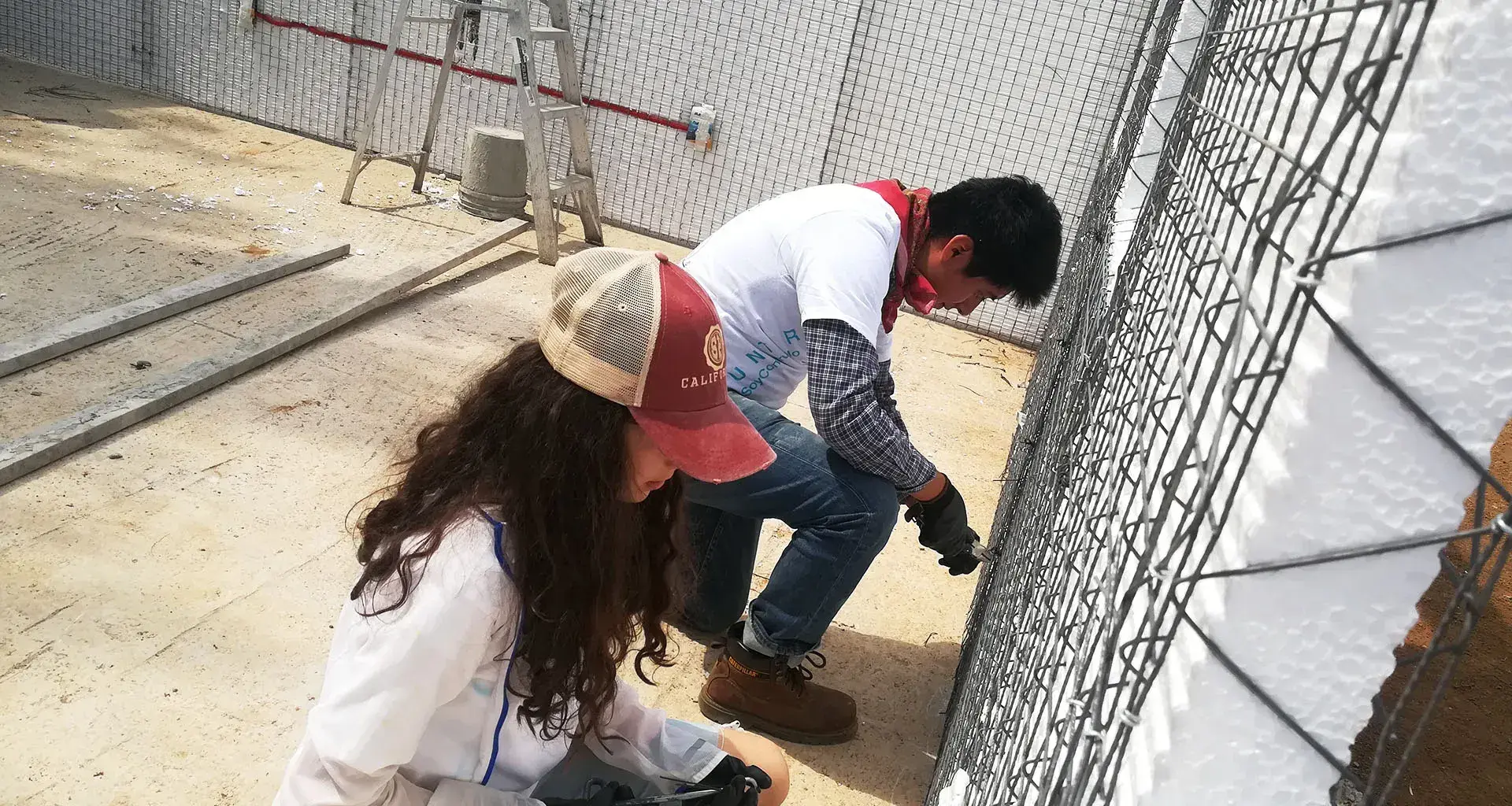 Alumnos de Ingeniería Civil del Tec de Monterrey