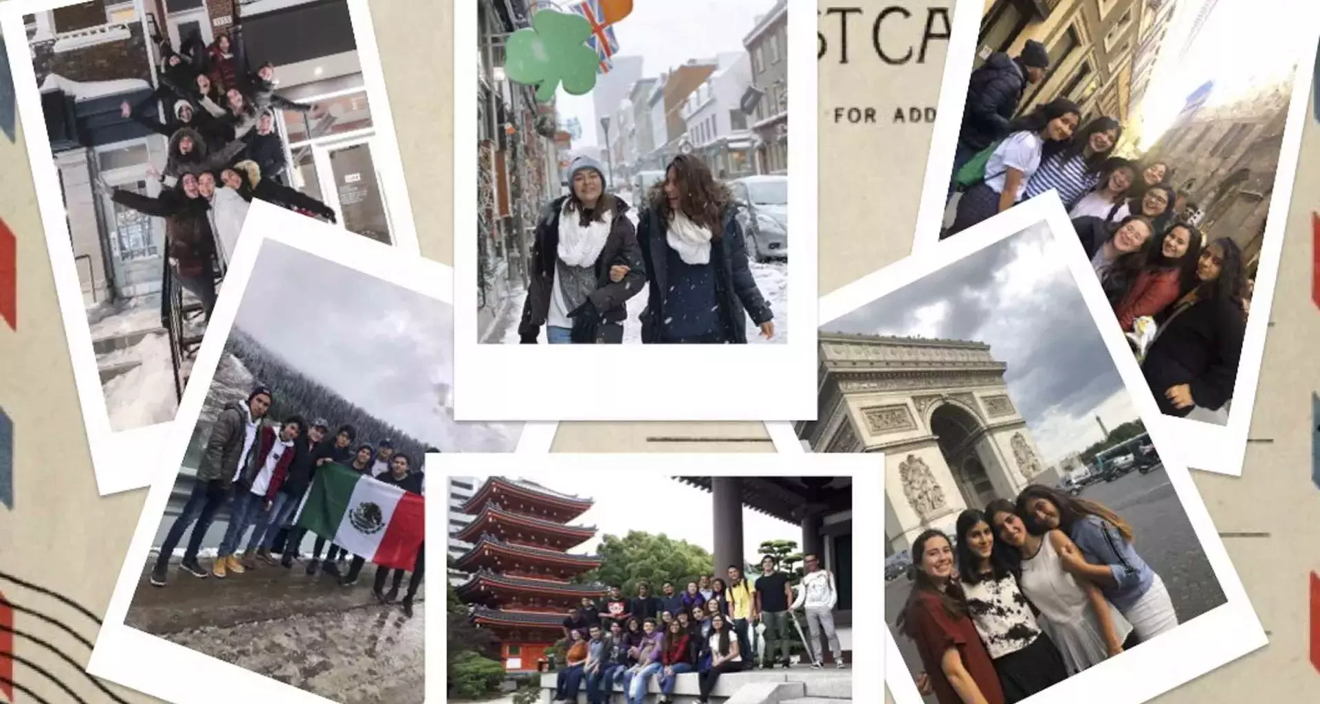 collage de las experiencias internacionales de alumnos de prepatec sinaloa