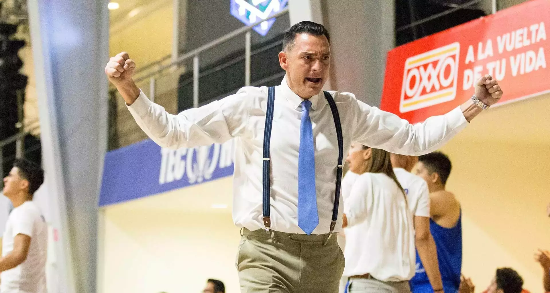 Sergio Molina, coach de Borregos Hidalgo, y nuevo coach de la Selección Mexicana de Basquetbol Varonil Mayor