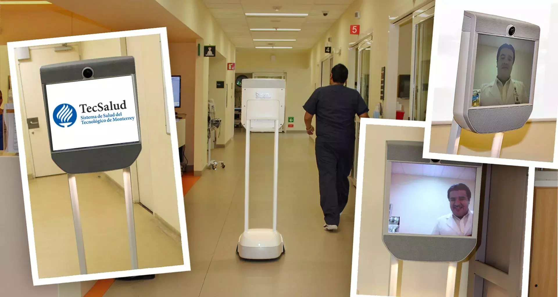 Technology v COVID-19: TecSalud is using a robot to treat patients