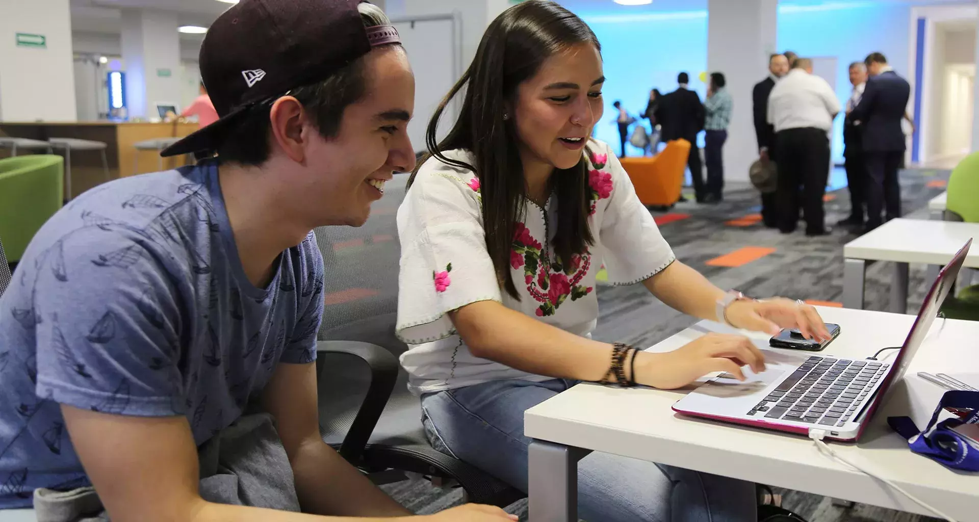 Estudiantes en el Tec de Monterrey