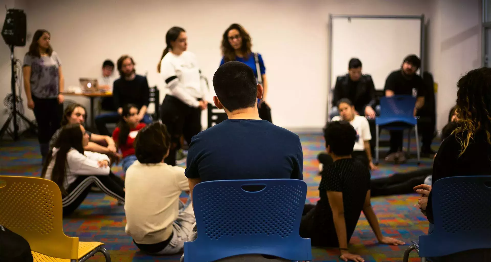 Estudiantes de la Compañía de Teatro de CCM