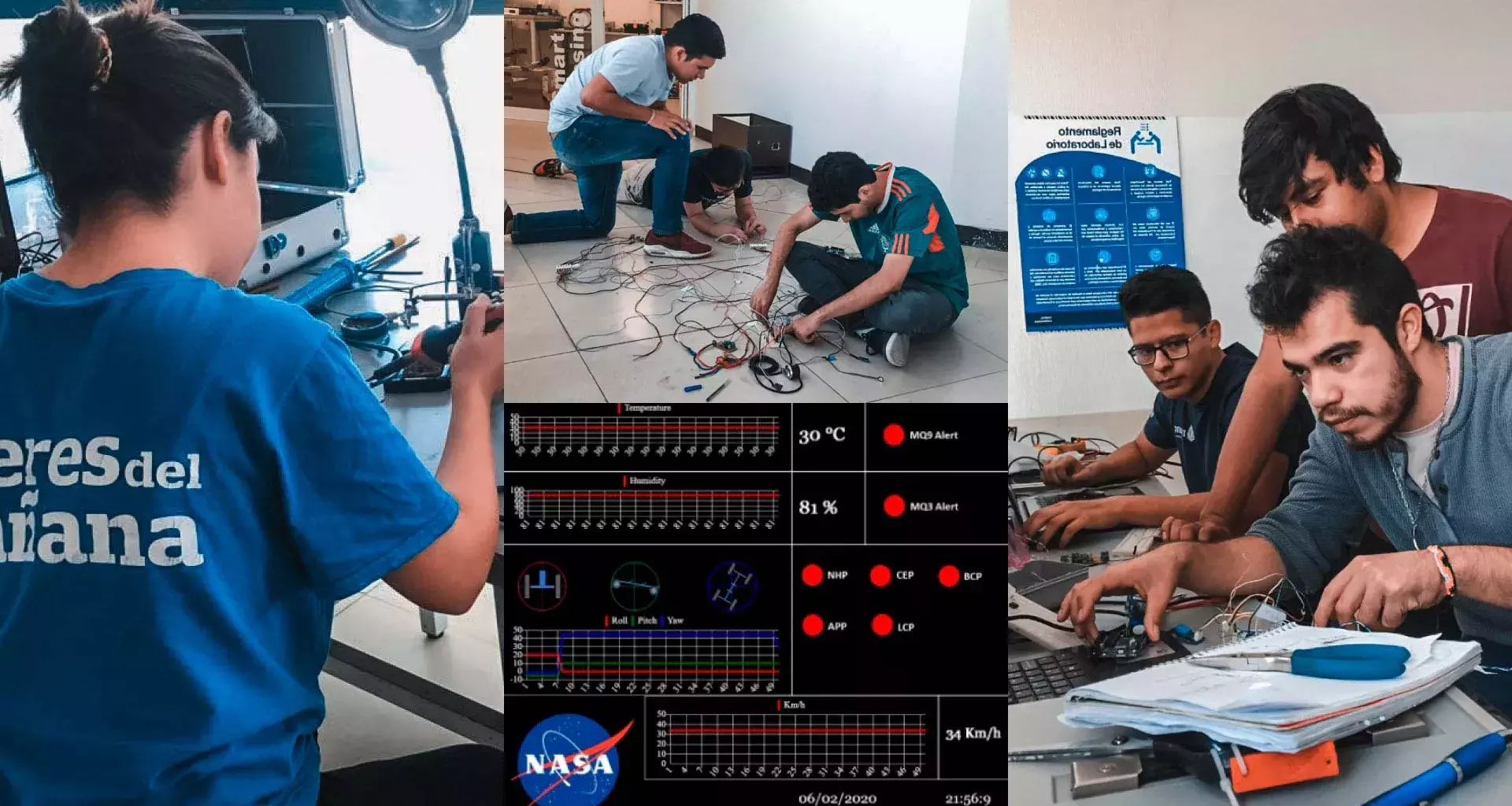 ¡Lo hacen de nuevo! Ganan por tercera vez premio de telemetría en NASA