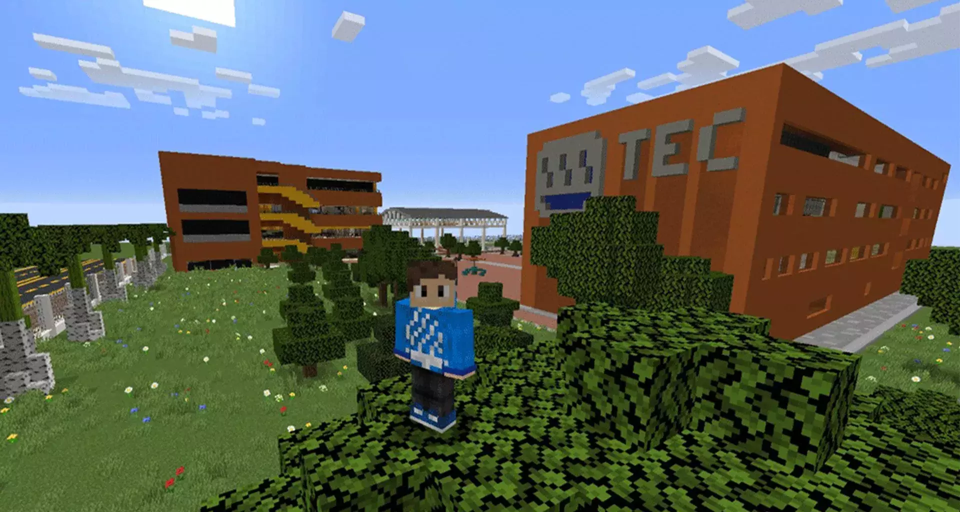 ¡Vivencia digital! Estudiantes recrean campus Cd. Obregón en Minecraft