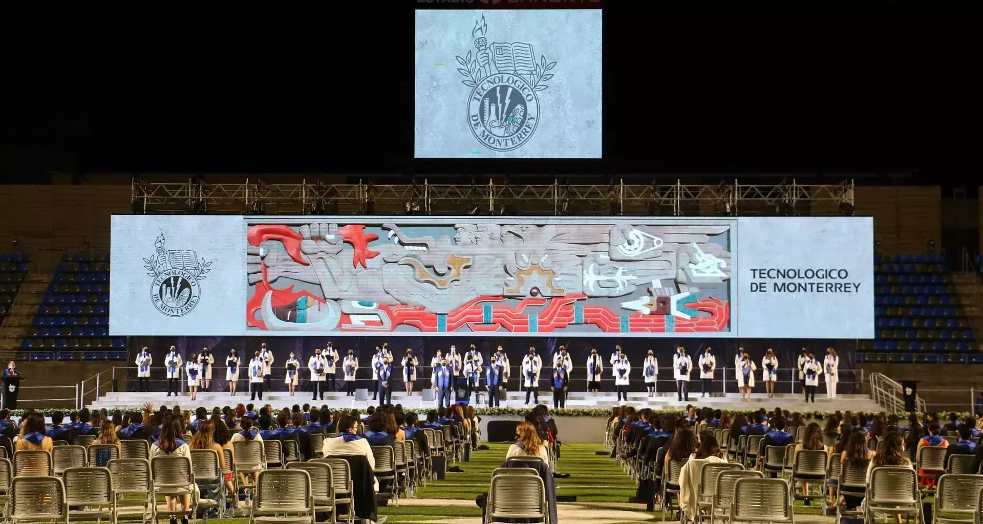 Finalizarán graduaciones de campus Monterrey en Estadio de los Borregos