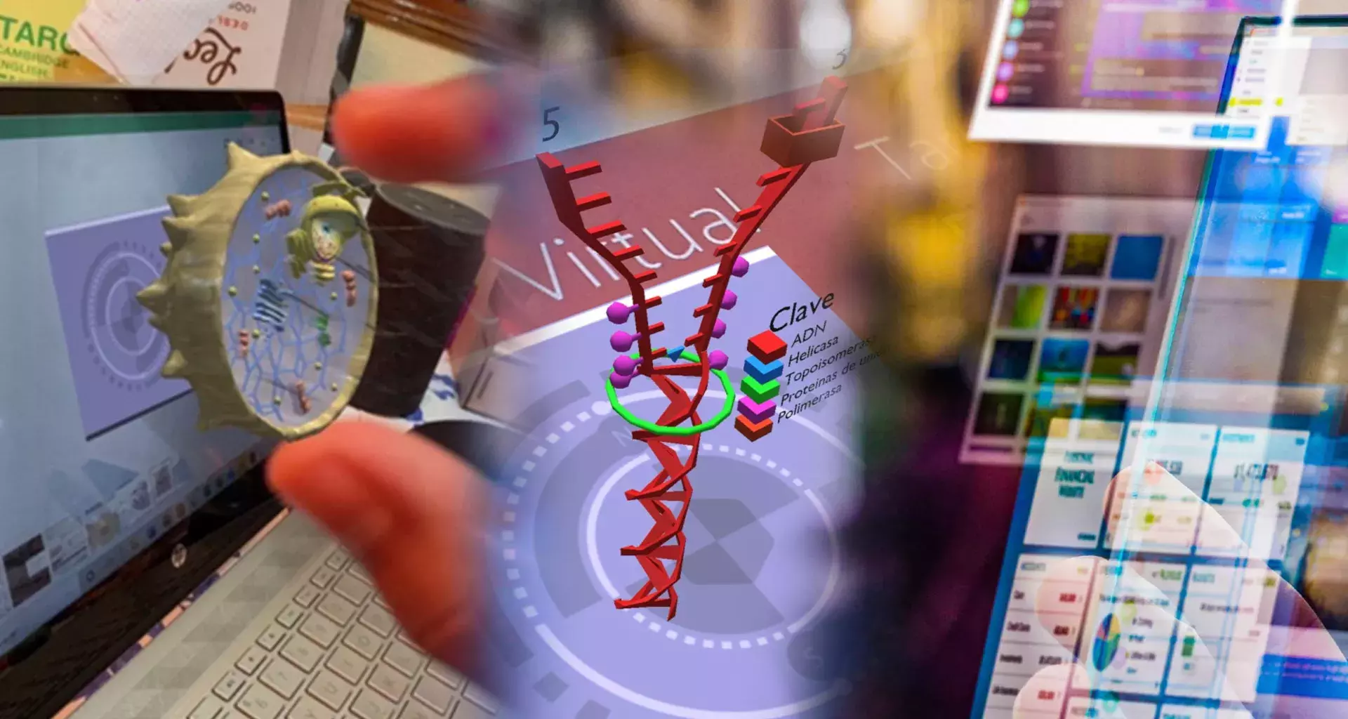 Education in the palm of your hand using augmented reality in class