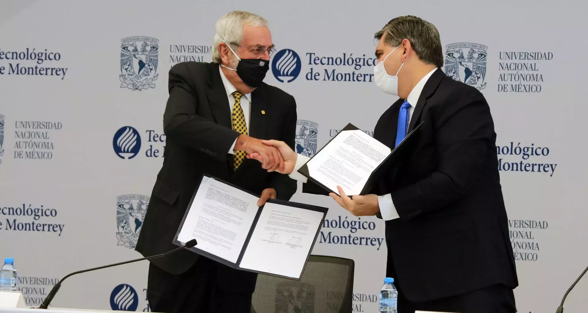 Tec de Monterrey and UNAM join forces to create research consortium