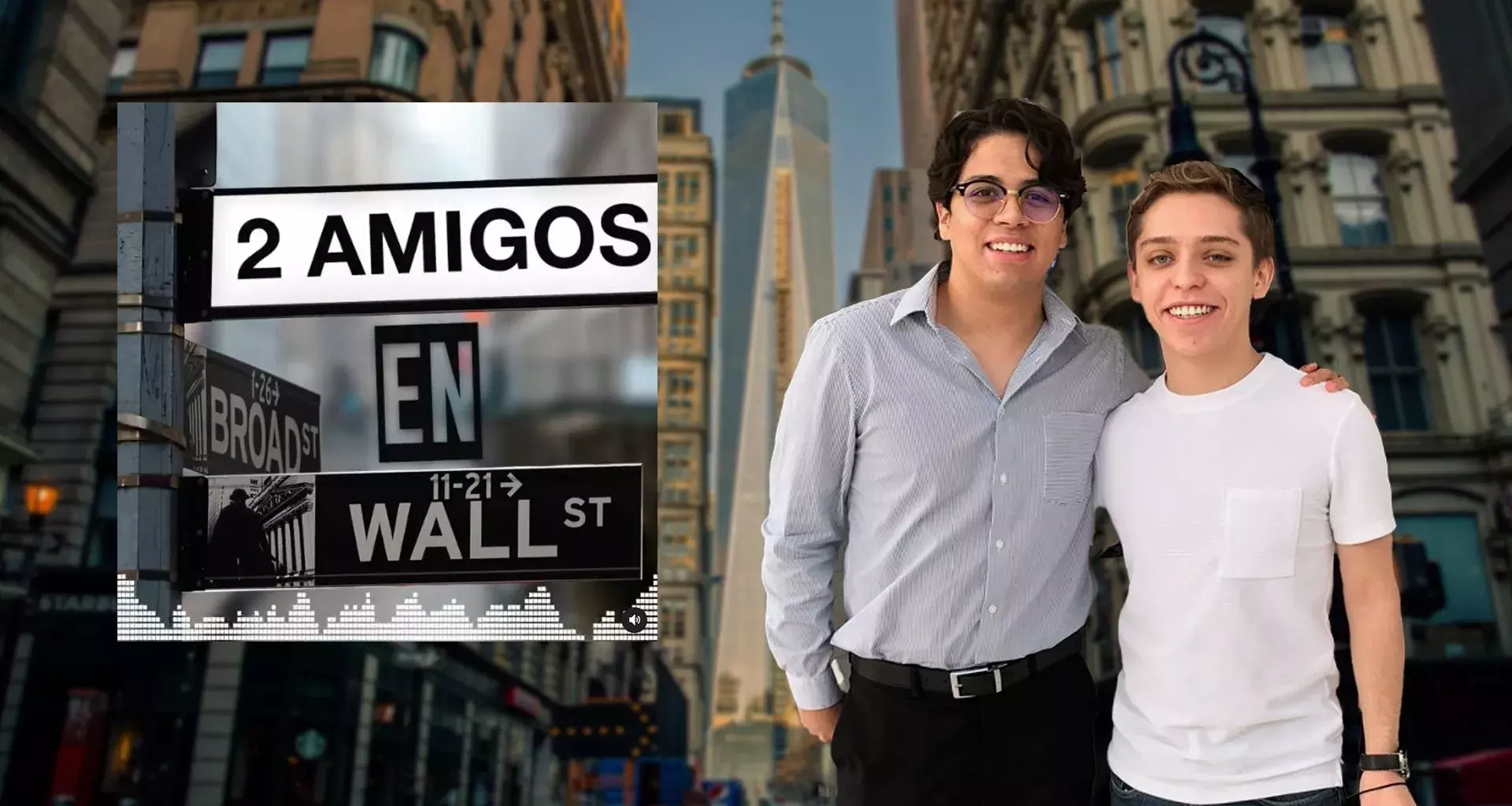 "Dos amigos en Wall Street" el podcast de finanzas de alumnos del Tec