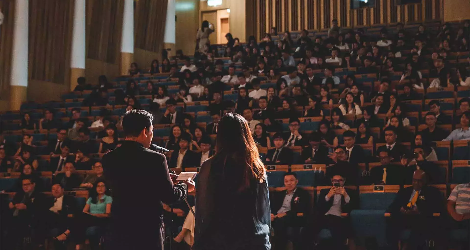 auditorio durante premiación