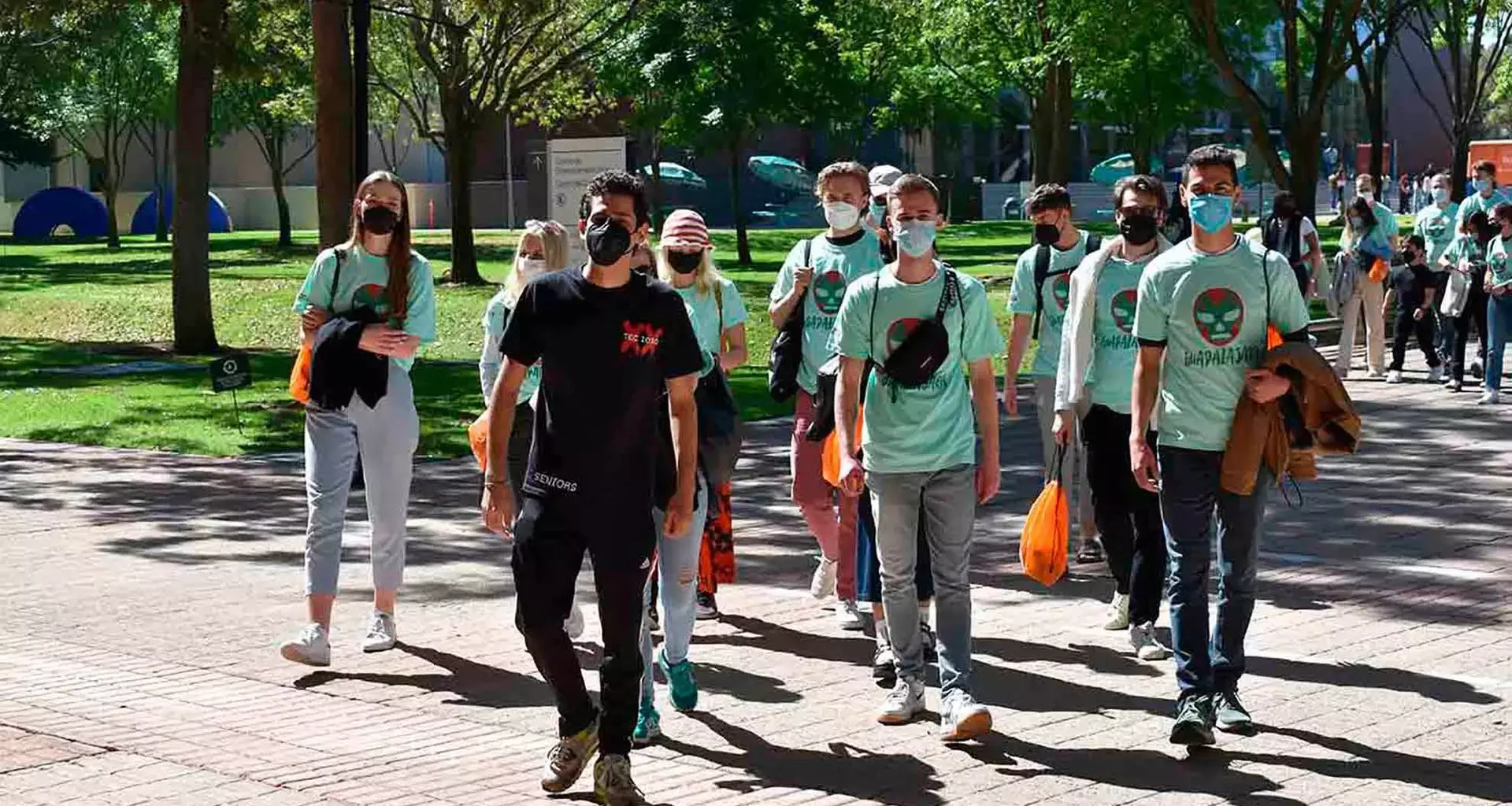 Bienvenida de estudiantes extranjeros al Tec Guadalajara.