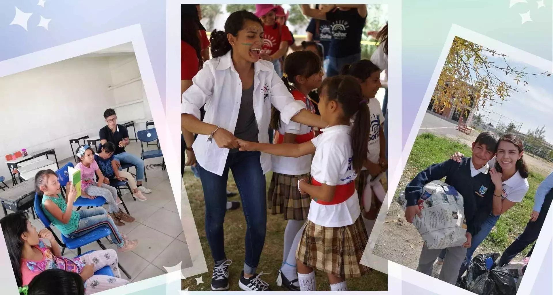 Lili es promotora de la lectura en niños y niñas