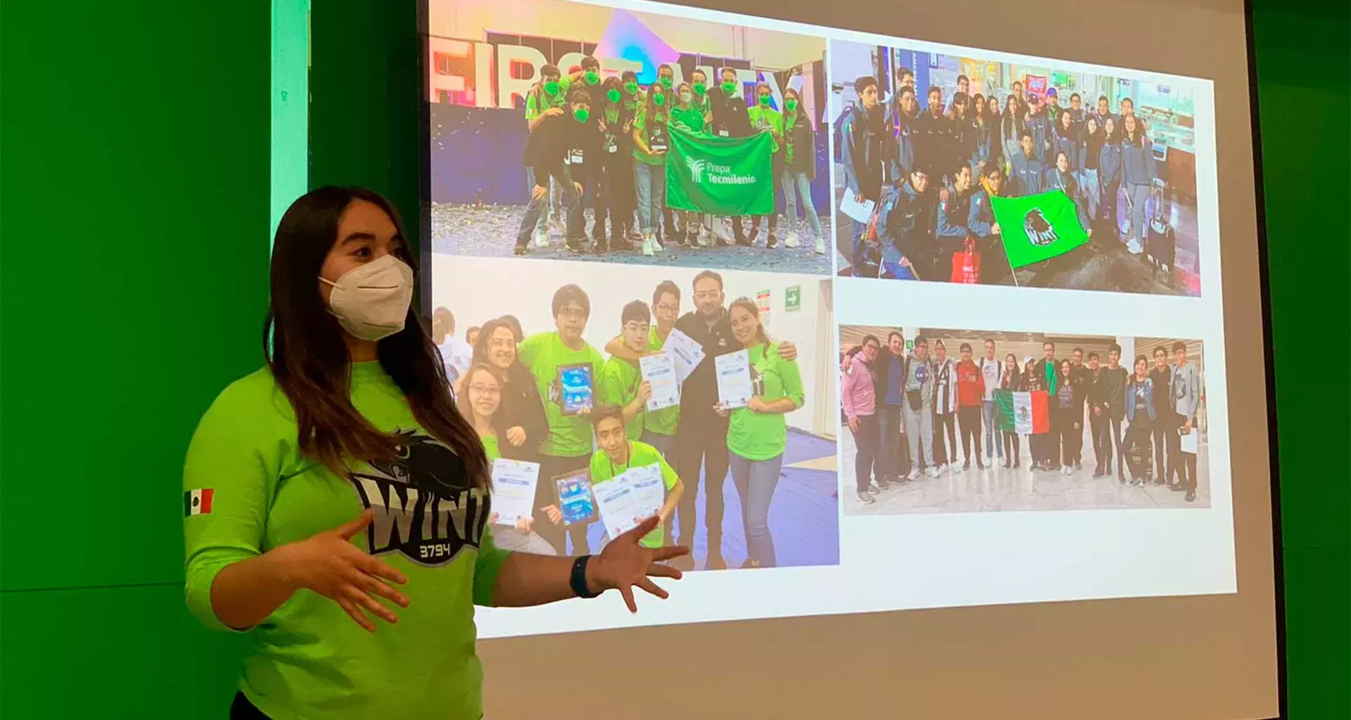 Alumna Tec es subcoach del equipo que irá al mundial de robótica