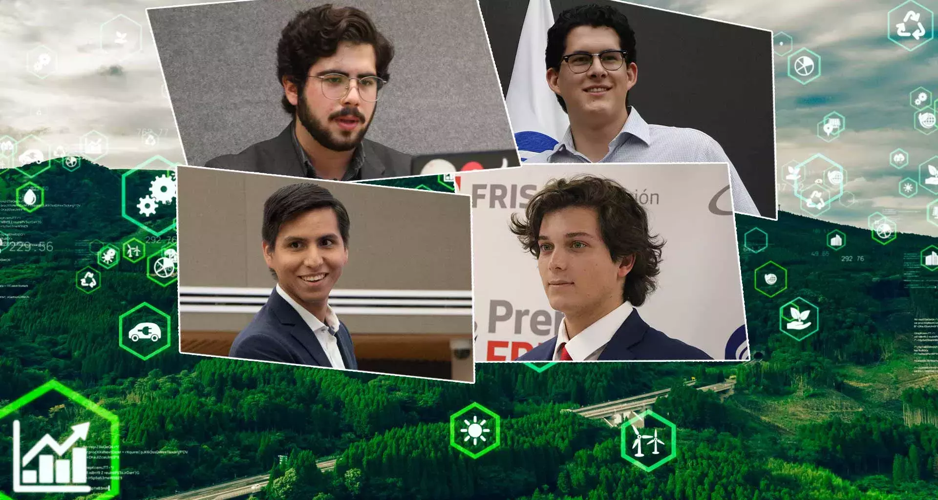 Alumnos del Tec de Monterrey, campus Monterrey, ganadores del Premio FRISA