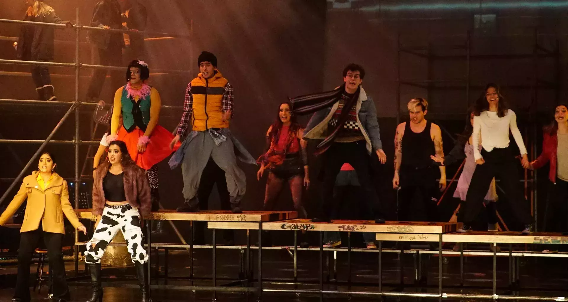 Estudiantes de Tec campus Santa Fe presentan musical "Rent"