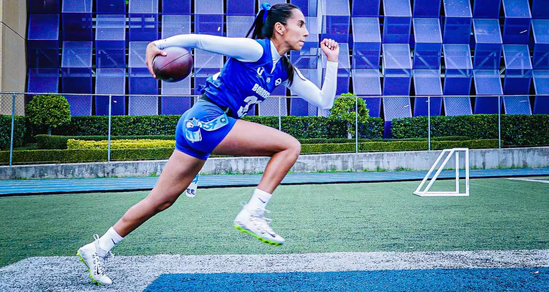 Diana Flores, flag football’s Mexican dancer