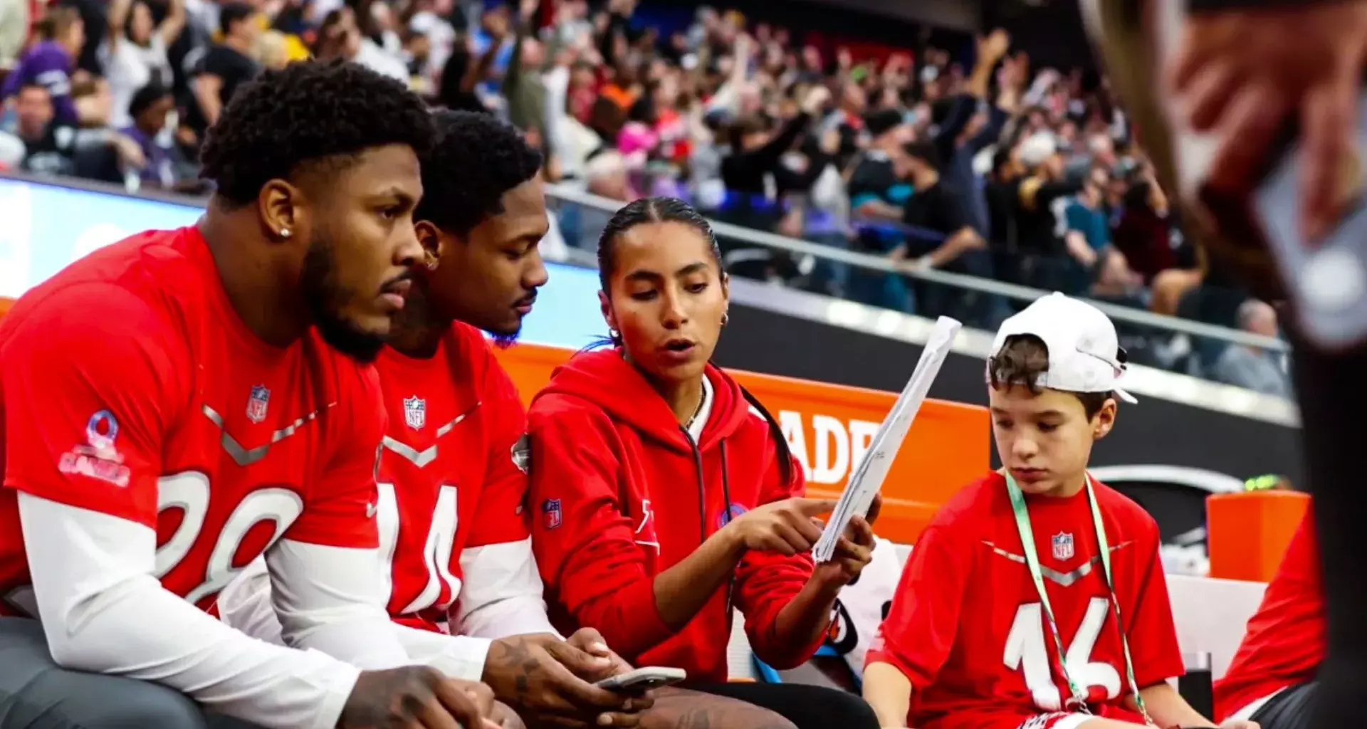 Historic! Mexican flag football star debuts as coach at NFL Pro Bowl