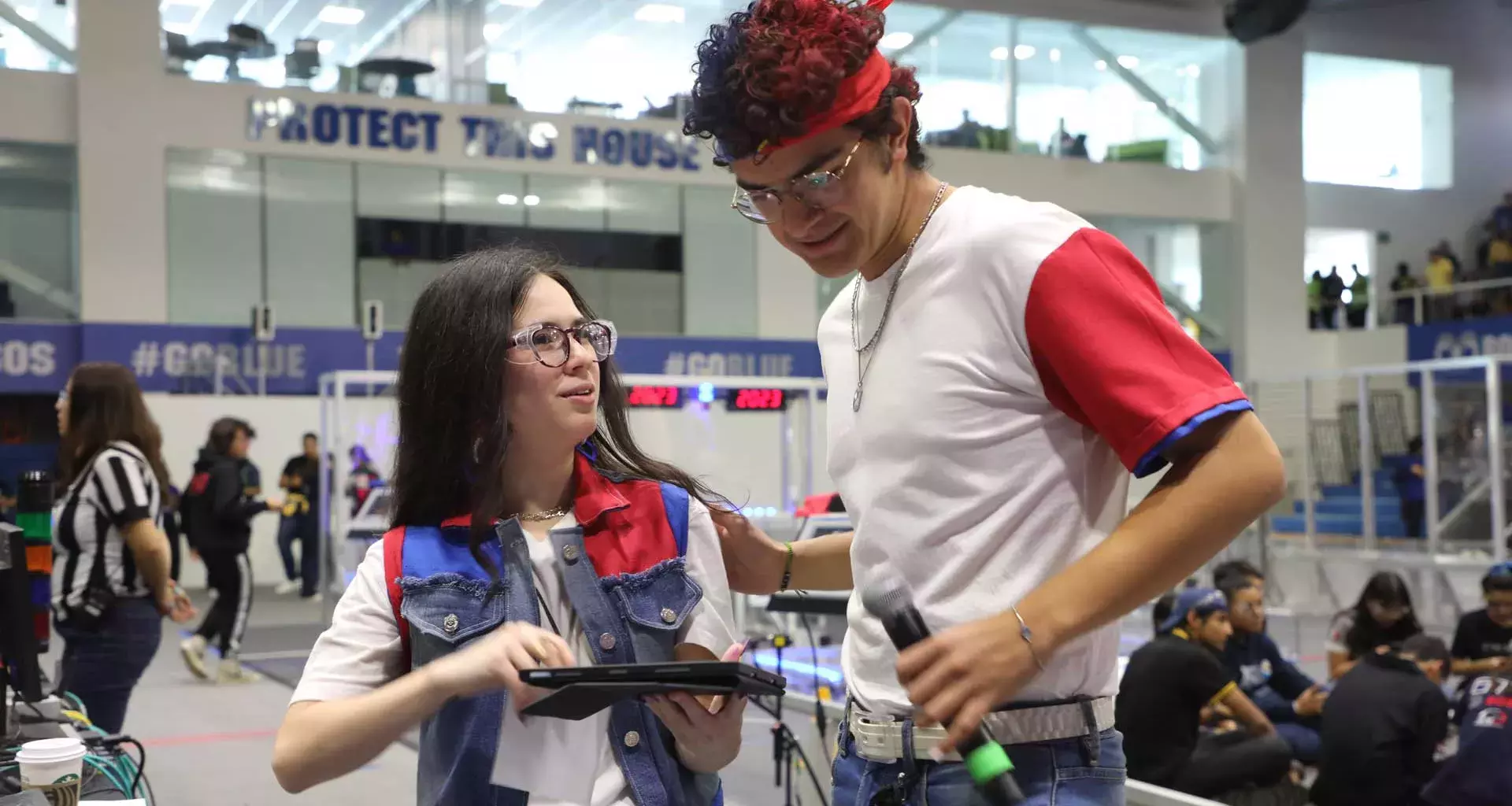 Los narradores de FIRST Robotics Competition