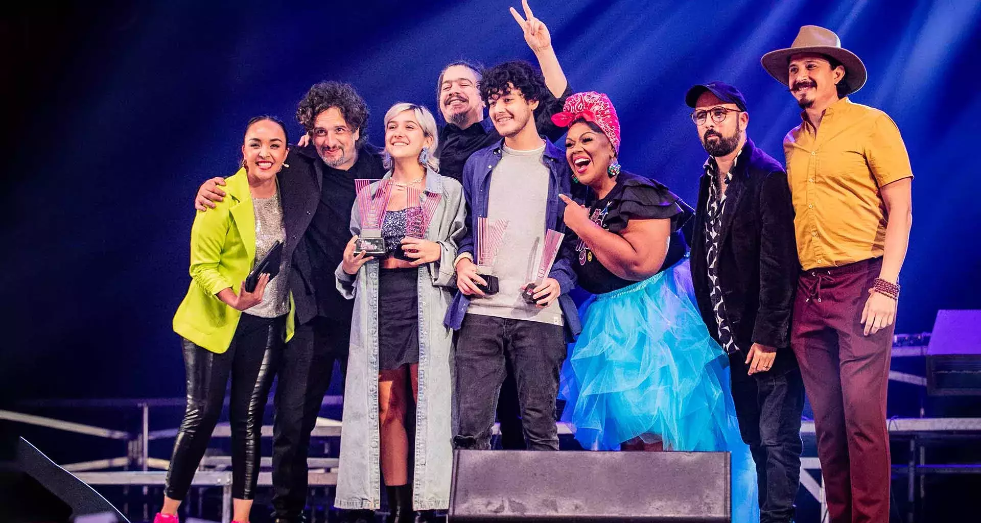 Mariana López y Pablo Jordan fueron los ganadores de la edición 2023 del Festival de la Canción del Tec