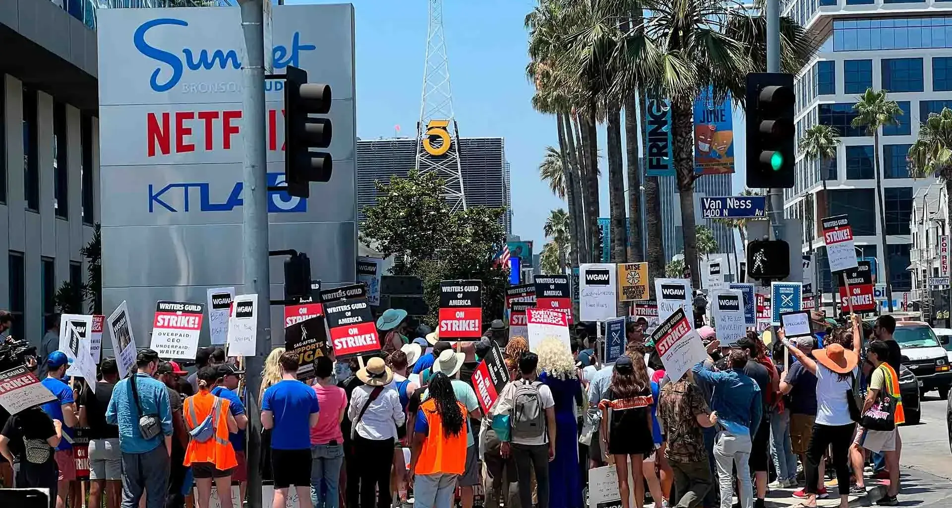 Huelga en Hollywood, 2023