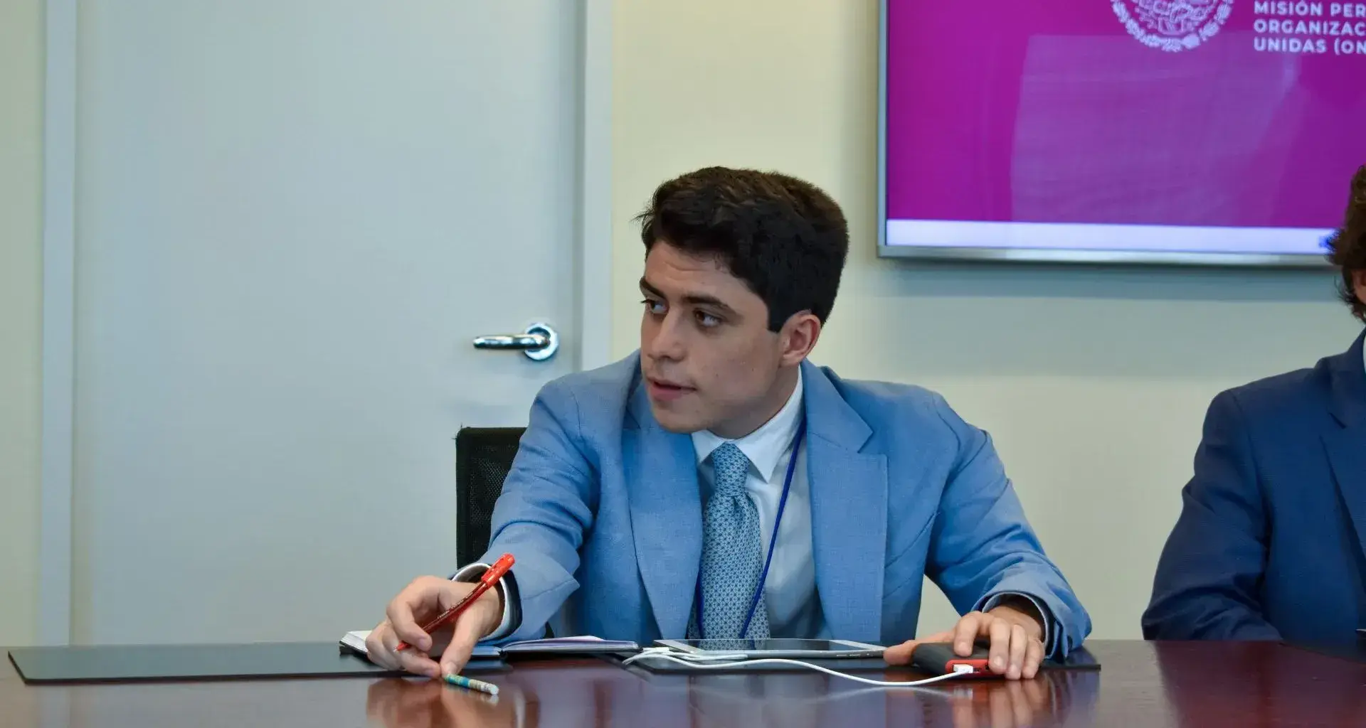 Estudiante del Tec Santa Fe y activista climático participa como panelista en foro de sustentabilida de la ONU en representación de los  jóvenes