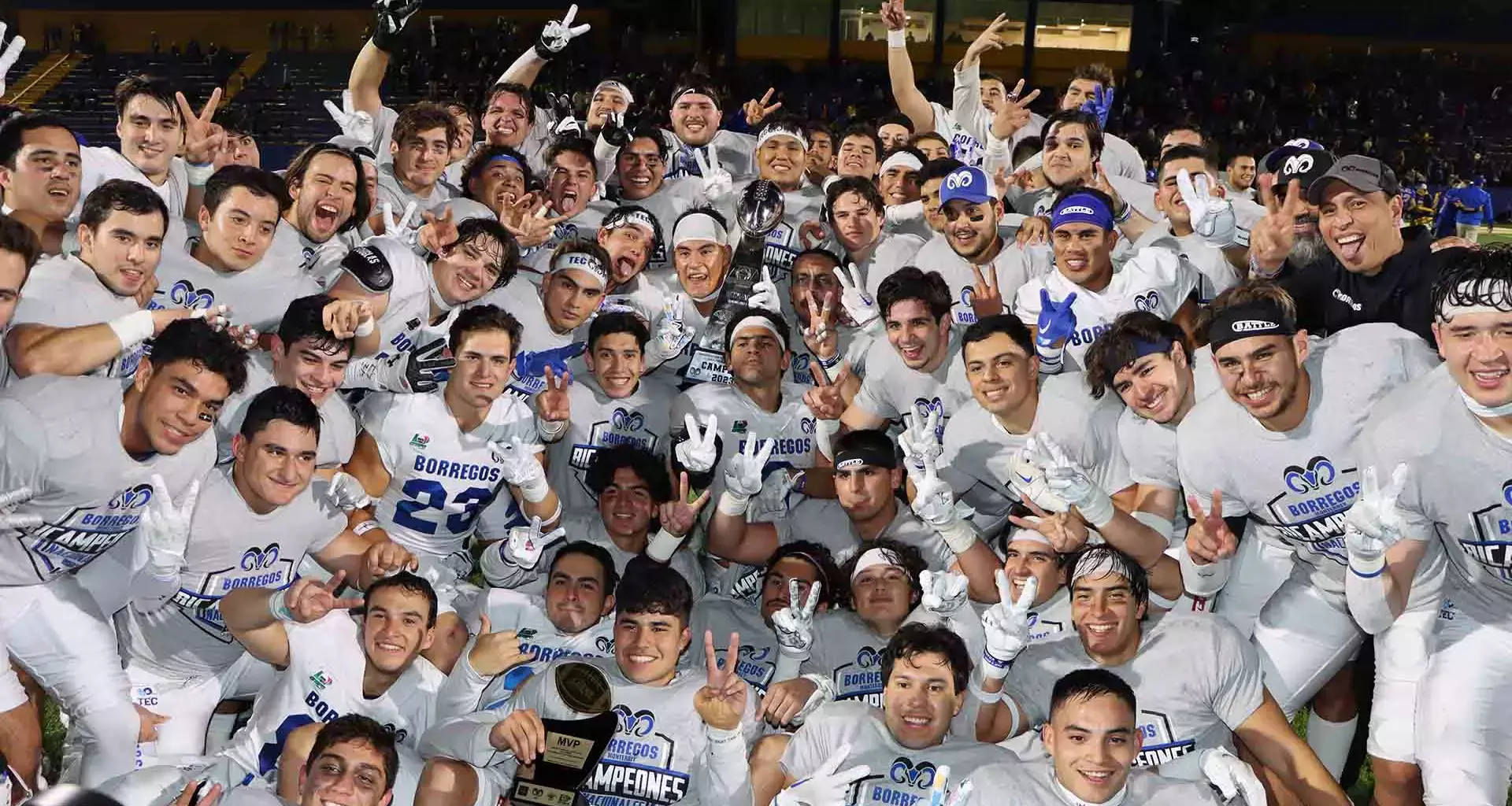 ¡Bicampeones de ONEFA! Vence Borregos MTY a Tigres en la final