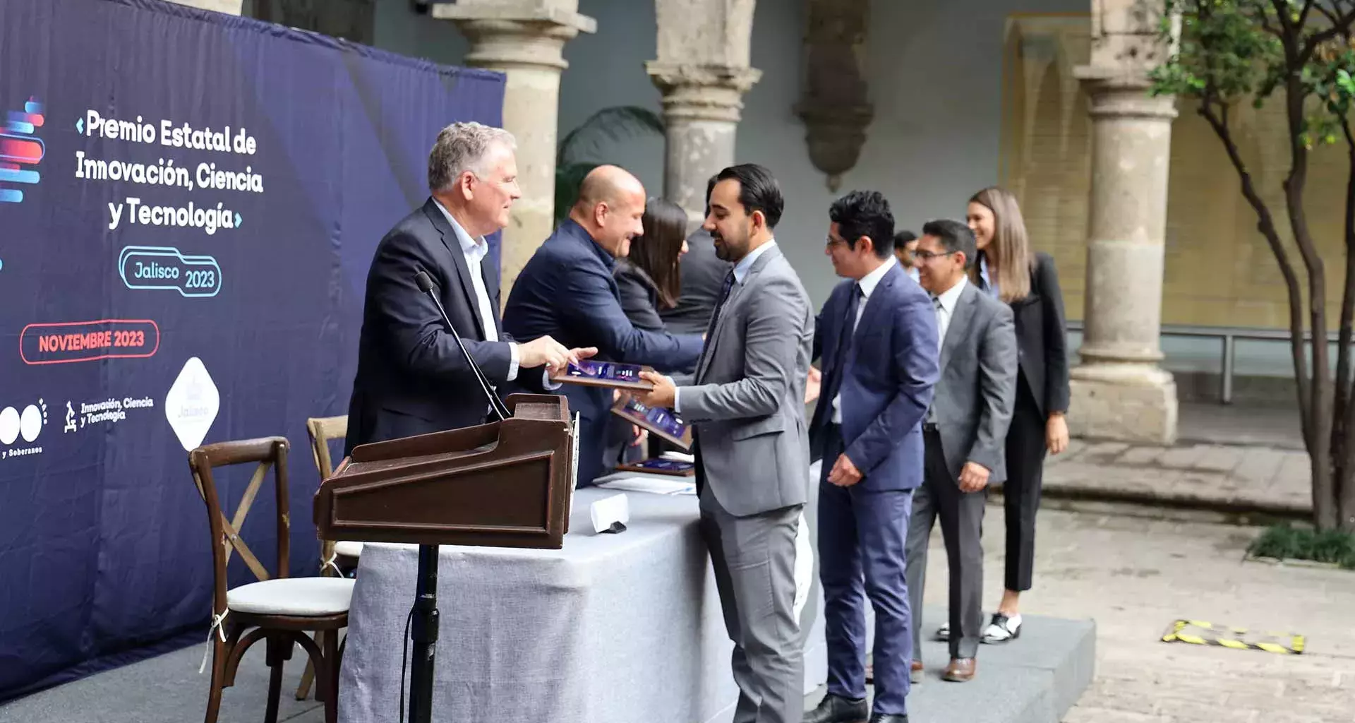 Premio Innovación, Ciencia y Tecnología Jalisco 2023 ganado por profesores del Tec Guadalajara. 