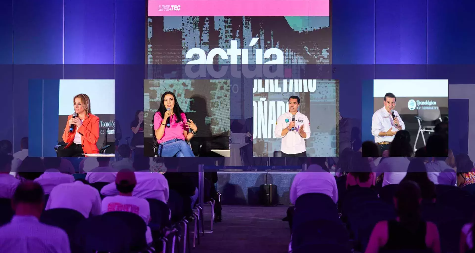 Foro Actúa en Tec campus Querétaro con la participación de partidos políticos