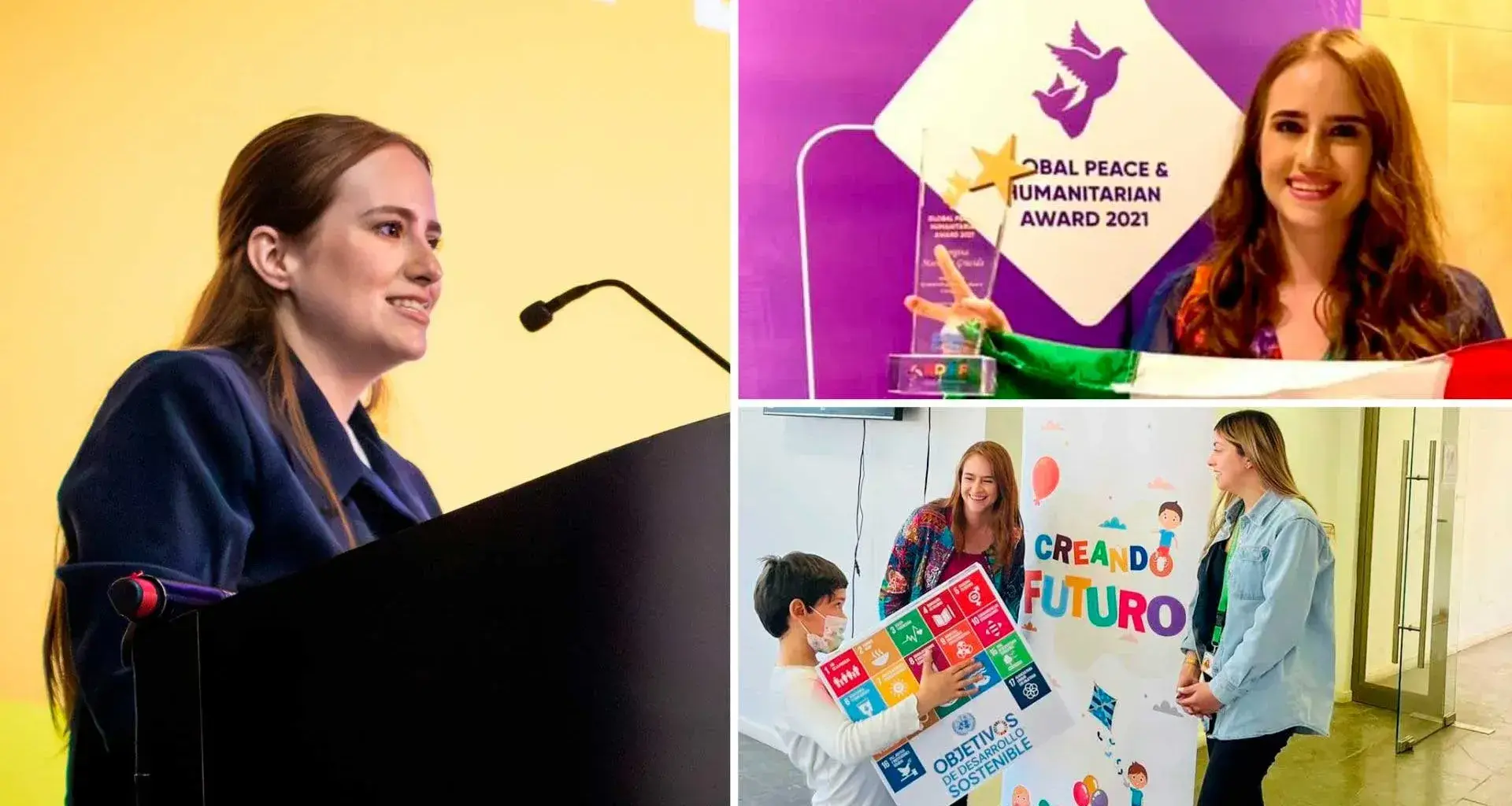 La joven mexicana multipremiada por su apoyo a la niñez 