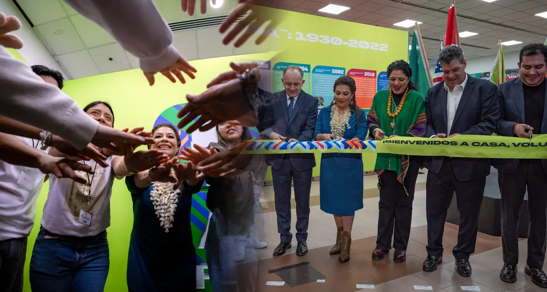 Directivos del Tec CCM y autoridades capitalinas inauguraron el Centro de Voluntarios para el Mundial 2026.