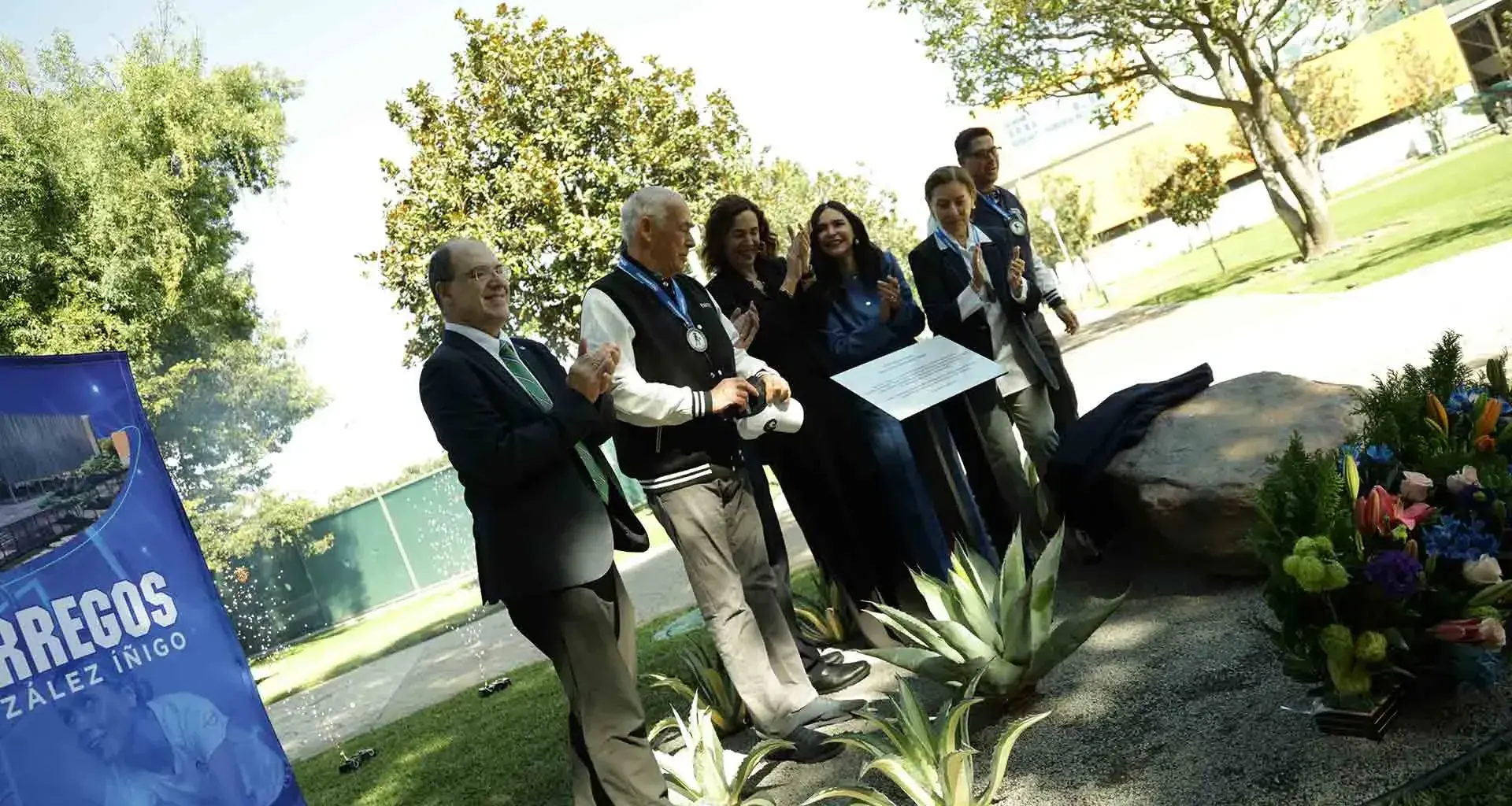 Primera piedra Arena Borregos en el Tec Guadalajara.