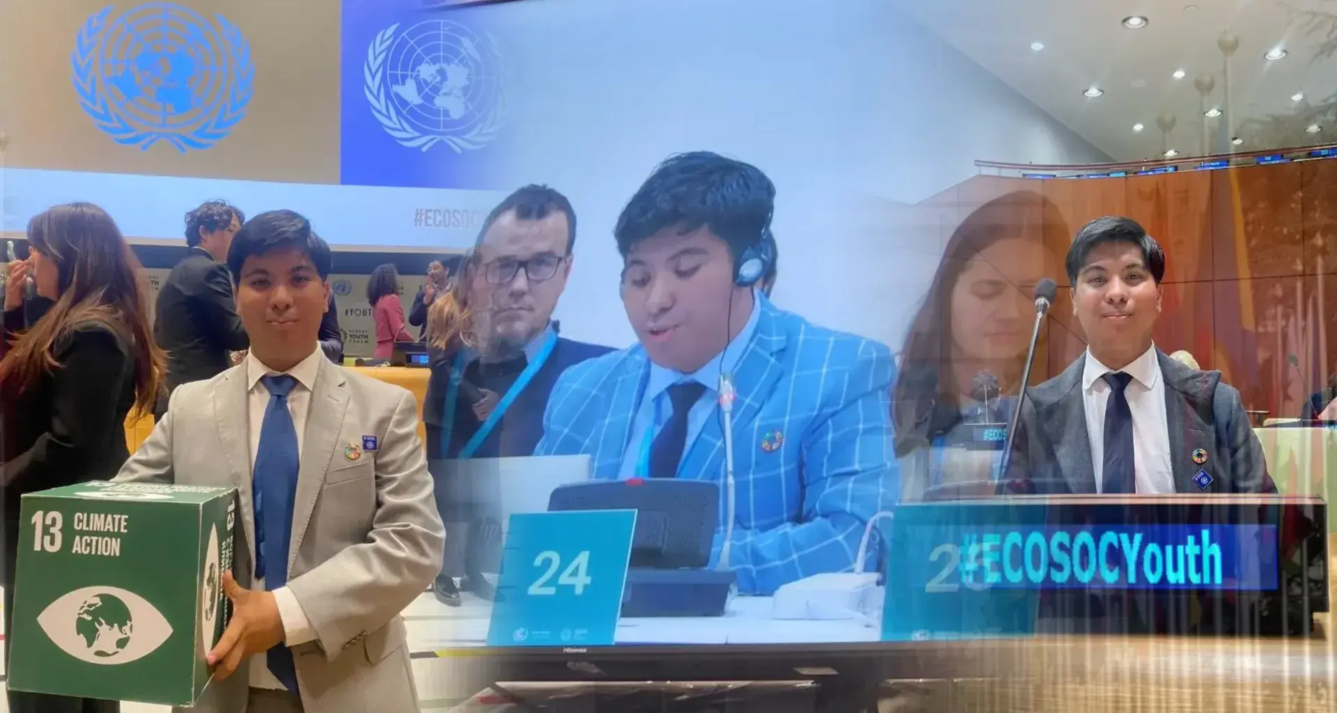 Mexicano participa en foros de la ONU en busca de la inclusión juvenil
