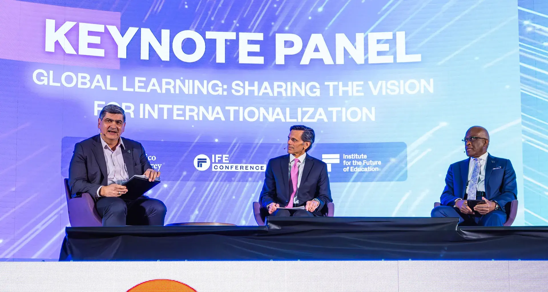 Rectores universidades en el IFE Conference 2026