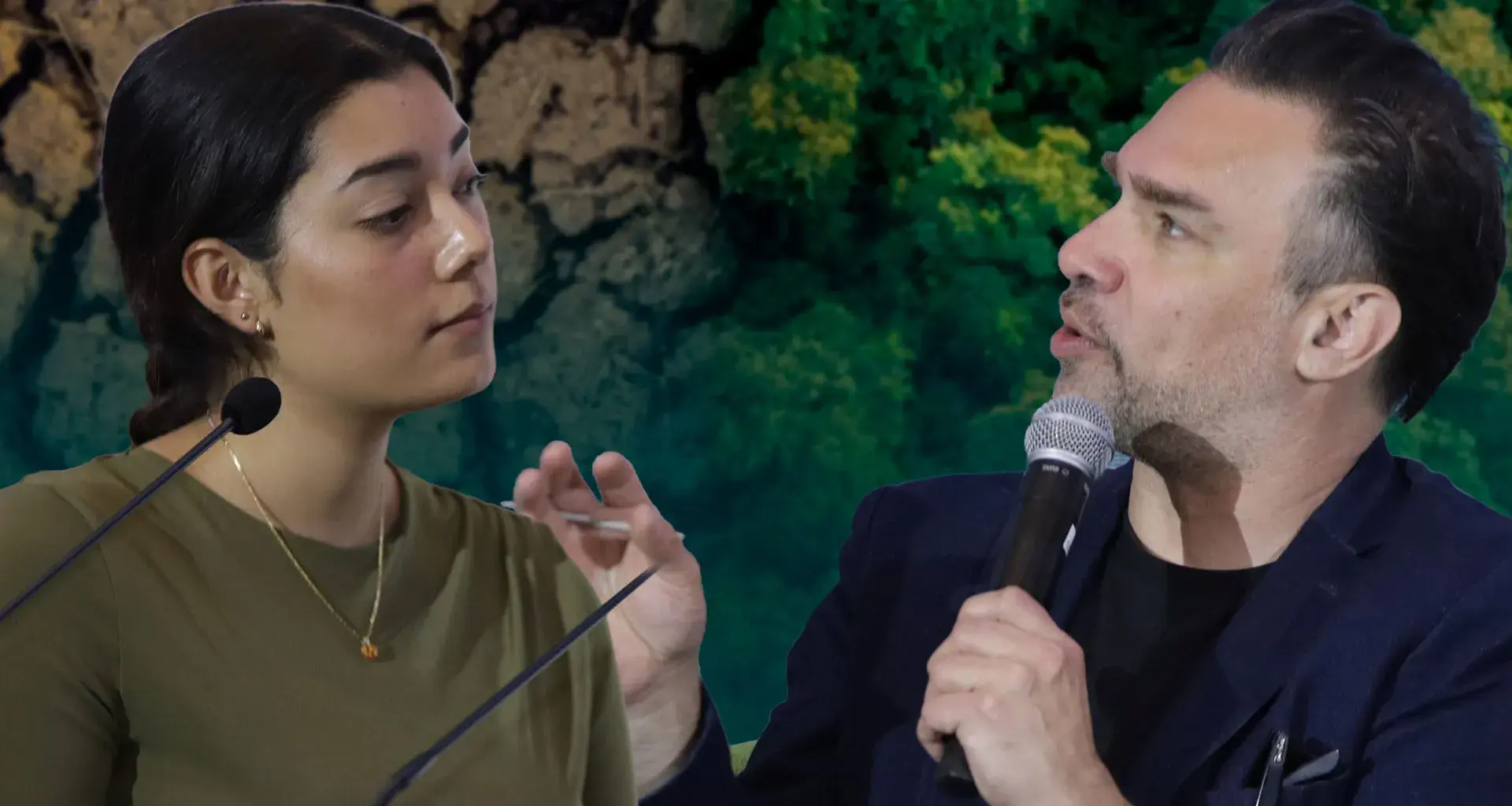 Estudiantes del Tec presentan emprendimientos sostenibles durante Tec Tank en el quinto Foro de Sostenibilidad del Tec campus Estado de México.