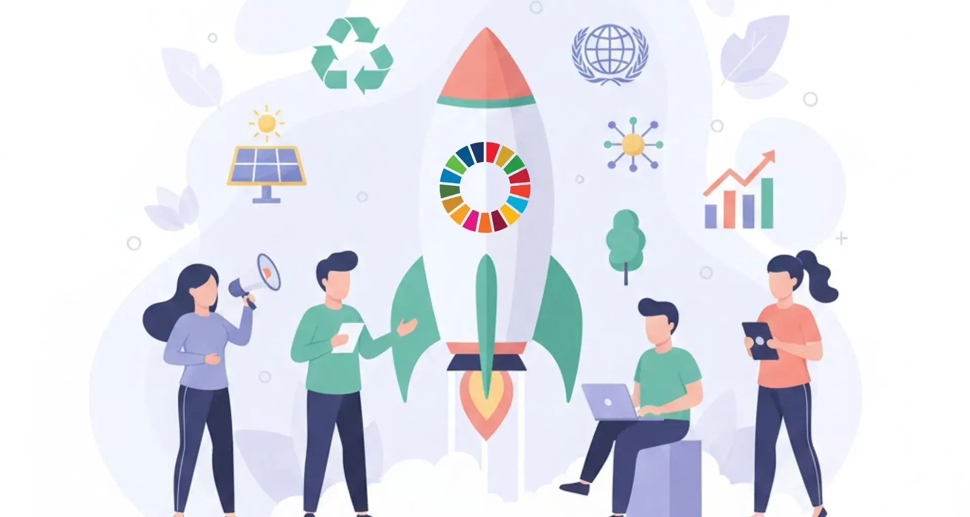 Imagen conceptual de lanzamiento de idea 