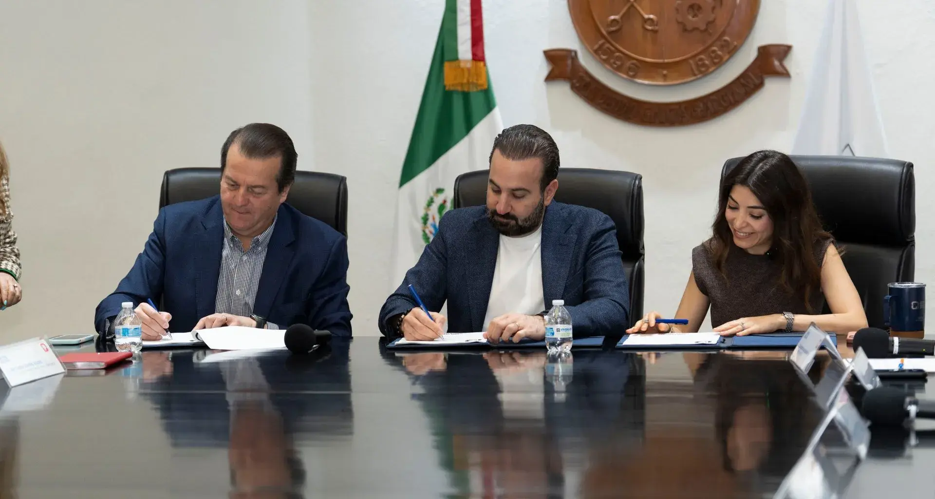 Tec de Monterrey, Municipio de San Pedro y DIF San Pedro firman convenio en favor de la salud infantil.