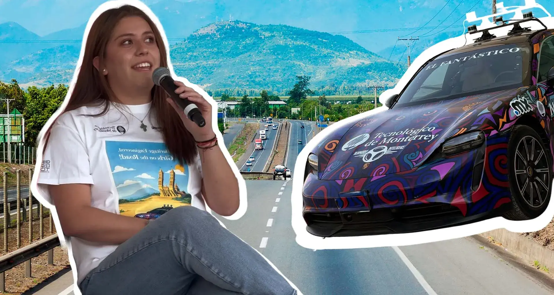 En el Girls Road Tour, Ana Diep, alumna del Tec CEM compartió su visión sobre la tecnología, el diseño y el desempeño del automovilismo del futuro.