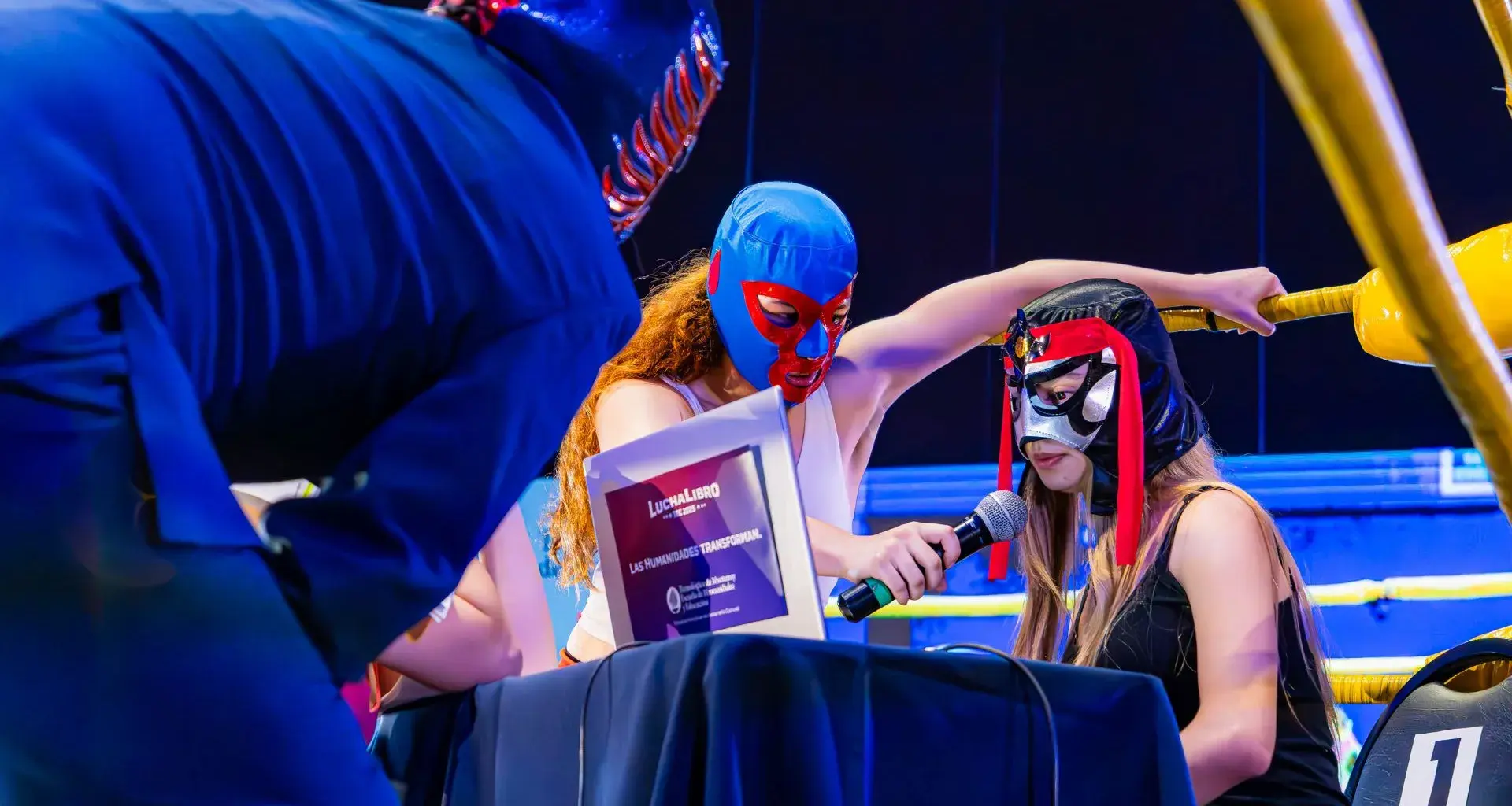 Final de Lucha Libro 2025 categoría preparatoria