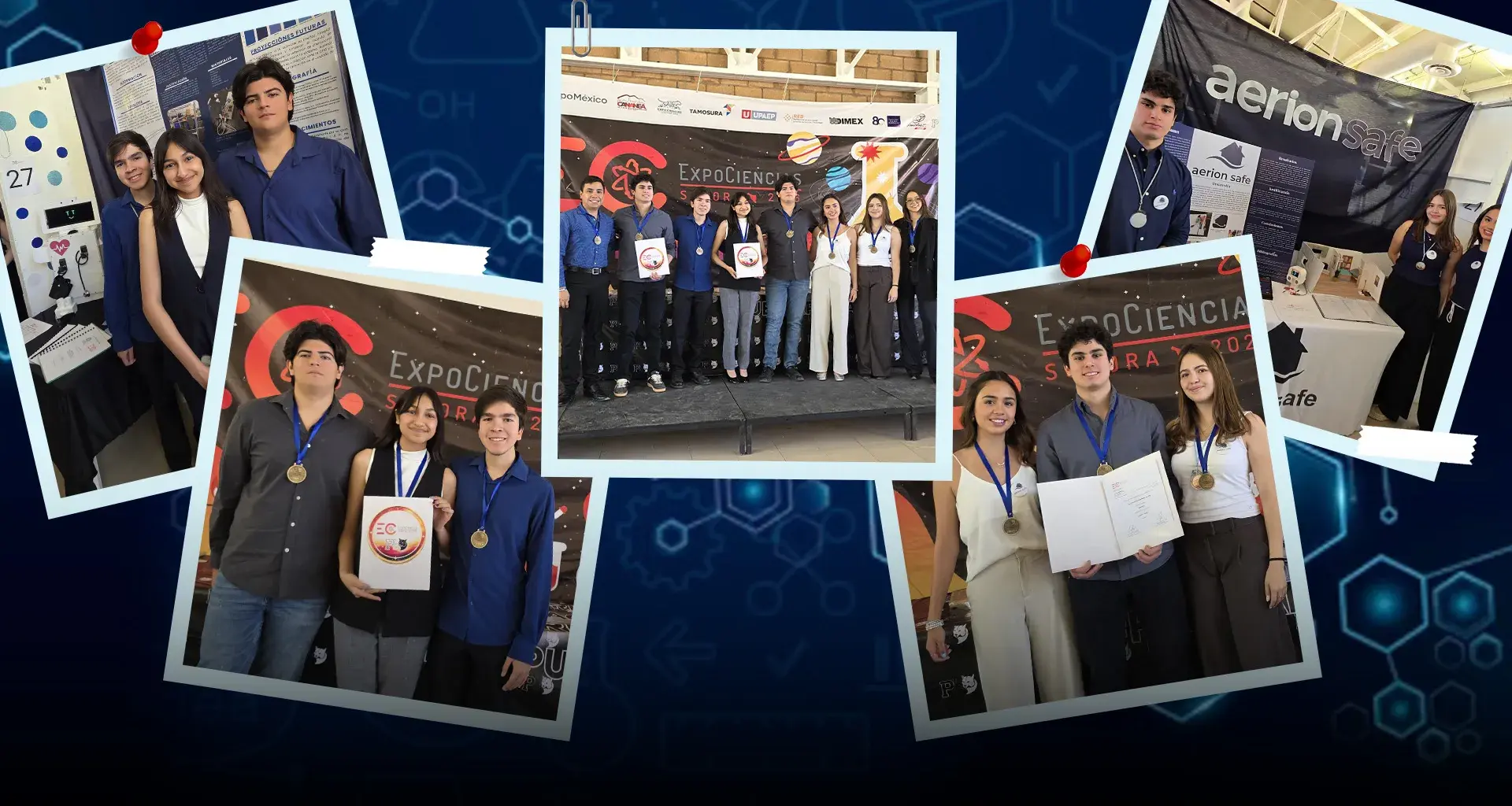 Oro al cuadrado: estudiantes PrepaTec ganan ExpoCiencias Sonora 2026
