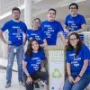 Estudiantes del Tecnológico de Monterrey en Estado de México diseñan una campaña de reciclaje de papel para hacer conciencia sobre el desperdicio de este material.