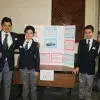 Niños en la Finance Fair