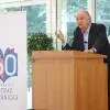 Enrique Krauze estuvo en el Tecnológico de Monterrey, en Monterrey