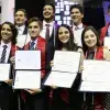 Alumnos de PrepaTec Santa Catarina en su graduación