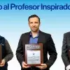 Ganadores del premio al Profesor Inspirador 2017.