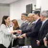 Distinguen a docentes en ceremonia de bienvenida